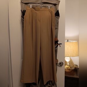 Ann Taylor Pleated Wide-Leg Pants
